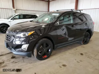 2019 Chevrolet Equinox LT with VIN 2GNAXVEX0K6147388, listed as a Copart auction lot 80720364 with 56,804 mi miles and Salvage Title. Bid and sale history available at carsss.com. Image 1.