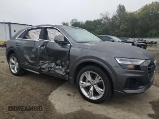 2019 Audi Q8 Premium Plus z VIN WA1BVBF13KD034039, wystawiony jako Copart lot #79762724 z przebiegiem 55 412 mil mil oraz Szkoda całkowita • Salvage title. Historia ofert i sprzedaży dostępna na DreamBid. Obrazek 4.