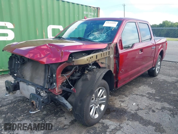 2018 Ford F-150 XL with VIN 1FTEW1EG7JFC03336, listed as a IAAI auction lot 42635999 with 84,019 mi miles and . Bid and sale history available at DreamBid. Image 2.