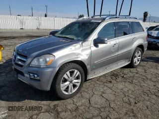 2011 Mercedes-Benz GL-Class GL 350 BlueTEC with VIN 4JGBF2FE3BA758199, listed as a Copart auction lot 42832345 with 102,649 mi miles and Salvage Title. Bid and sale history available at carsss.com. Image 1.