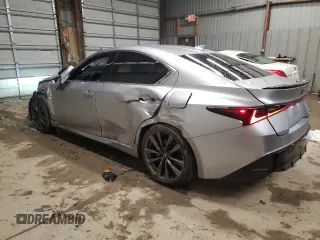 2024 Lexus IS 350 F Sport with VIN JTHGZ1E29R5034442, listed as a Copart auction lot 81814194 with 2,838 mi miles and Salvage title. Bid and sale history available at DreamBid. Image 2.
