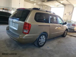 2007 Hyundai Entourage GLS with VIN KNDMC233076039091, listed as a Copart auction lot 80729494 with 203,190 mi miles and Salvage Title. Bid and sale history available at carsss.com. Image 3.