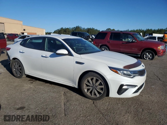 2019 Kia Optima LX with VIN 5XXGT4L3XKG356752, listed as a Copart auction lot 47619665 with 79,761 mi miles and Salvage Title. Bid and sale history available at carsss.com. Image 4.
