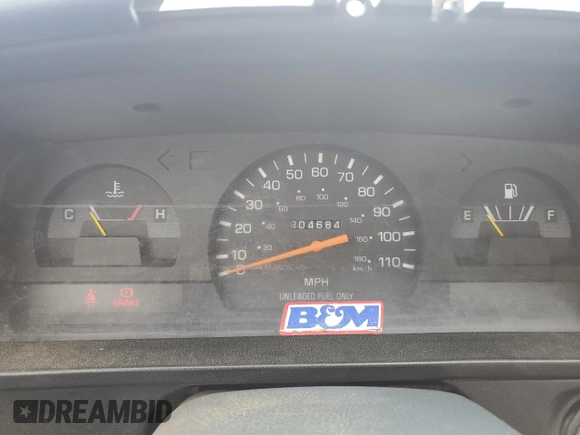 1994 Toyota Pickup z VIN 4TARN81A0RZ265181, wystawiony jako Copart lot #57574195 z przebiegiem 204 684 mil mil oraz Szkoda całkowita • Salvage title. Historia ofert i sprzedaży dostępna na DreamBid. Obrazek 9.