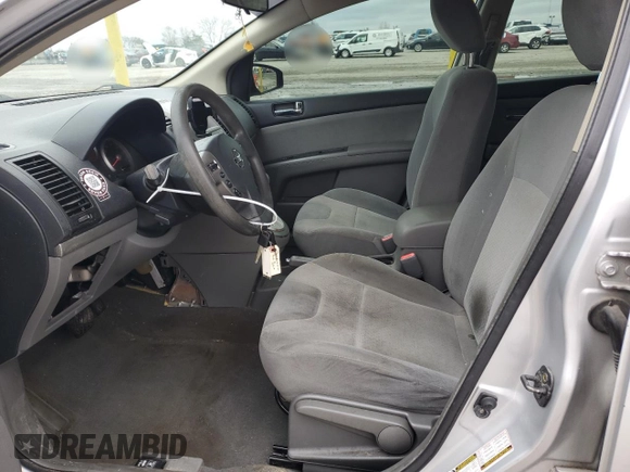 2009 Nissan Sentra FE+ with VIN 3N1AB61EX9L659069, listed as a Copart auction lot 51062155 with 185,841 mi miles and Salvage Title. Bid and sale history available at DreamBid. Image 7.