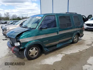 1998 GMC Safari z VIN 1GDDM19WXWB540497, wystawiony jako Copart lot #50780655 z przebiegiem 115 575 mil mil oraz Nie do naprawy. Historia ofert i sprzedaży dostępna na DreamBid. Obrazek 1.
