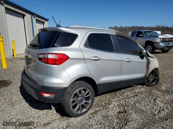 2019 Ford EcoSport Titanium with VIN MAJ6S3KL4KC306901, listed as a Copart auction lot 50144905 with 0 mi miles and Salvage Title. Bid and sale history available at carsss.com. Image 3.