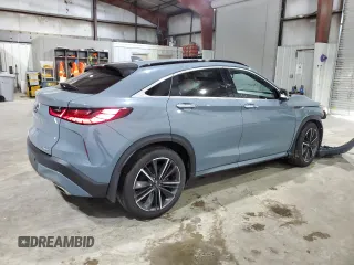 2022 Infiniti QX55 Essential z VIN 3PCAJ5K34NF103470, wystawiony jako Copart lot #62749264 z przebiegiem 51 091 mil mil oraz Szkoda całkowita • Salvage title. Historia ofert i sprzedaży dostępna na DreamBid. Obrazek 3.