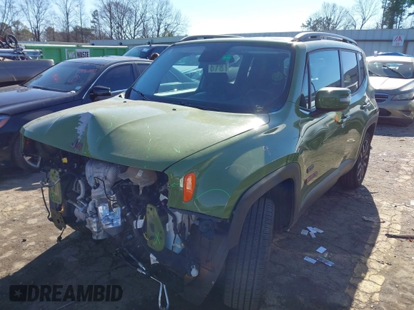 2016 Jeep Renegade Latitude with VIN ZACCJBBTXGPD18290, listed as a IAAI auction lot 41399537 with 49,749 mi miles. Bid and sale history available at carsss.com. Image 18.