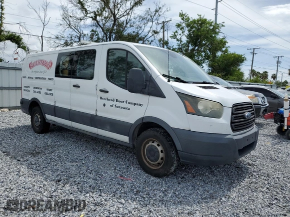 2017 Ford Transit Cargo with VIN 1FTYR2ZM2HKA00916, listed as a Copart auction lot 63469325 with 185,274 mi miles and Clean title. Bid and sale history available at DreamBid. Image 4.