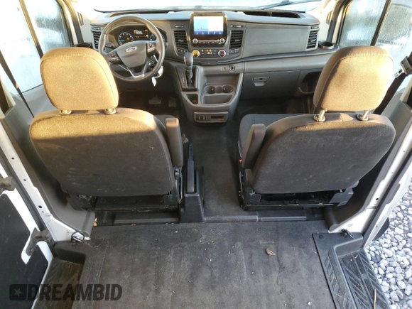 2020 Ford Transit Cargo with VIN 1FTBW3XG6LKB77706, listed as a Copart auction lot 77669594 with 45,237 mi miles and Clean Title. Bid and sale history available at carsss.com. Image 8.