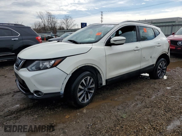2017 Nissan Rogue Sport SL with VIN JN1BJ1CR6HW118149, listed as a Copart auction lot 43629515 with 66,567 mi miles and Salvage Title. Bid and sale history available at carsss.com. Image 1.