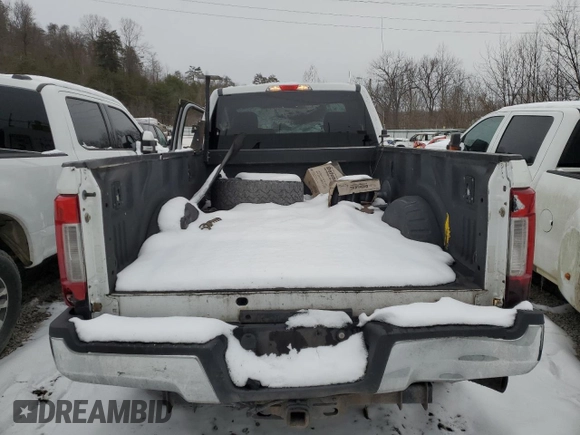 2017 Ford Super Duty F-250 SRW XLT with VIN 1FTBF2B67HEE34807, listed as a Copart auction lot 37773064 with Not Provided miles and Salvage Title. Bid and sale history available at carsss.com. Image 10.