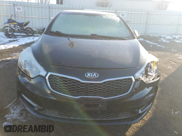 2014 Kia Forte LX with VIN KNAFX4A6XE5233178, listed as a Copart auction lot 88096605 with 123,313 mi miles and Salvage Title. Bid and sale history available at carsss.com. Image 5.