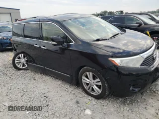 2015 Nissan Quest SV with VIN JN8AE2KP4F9126754, listed as a Copart auction lot 69391534 with 109,082 mi miles and Salvage Title. Bid and sale history available at carsss.com. Image 4.