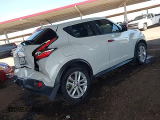 2016 Nissan Juke S with VIN JN8AF5MRXGT600255, listed as a IAAI auction lot 41969449 with 90,125 mi miles. Bid and sale history available at carsss.com. Image 4.