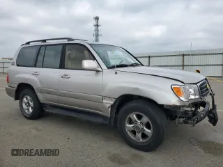 1998 Toyota Land Cruiser with VIN JT3HT05J9W0013970, listed as a Copart auction lot 46343855 with 317,092 mi miles and Salvage Title. Bid and sale history available at carsss.com. Image 4.