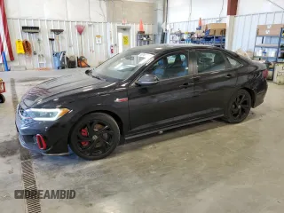 2023 Volkswagen Jetta GLI Autobahn with VIN 3VW2T7BUXPM003291, listed as a Copart auction lot 83107414 with 48,936 mi miles and Salvage Title. Bid and sale history available at DreamBid. Image 1.