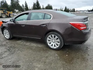 2015 Buick LaCrosse Leather with VIN 1G4GC5G34FF222853, listed as a Copart auction lot 50994225 with 85,483 mi miles and Salvage Title. Bid and sale history available at carsss.com. Image 2.
