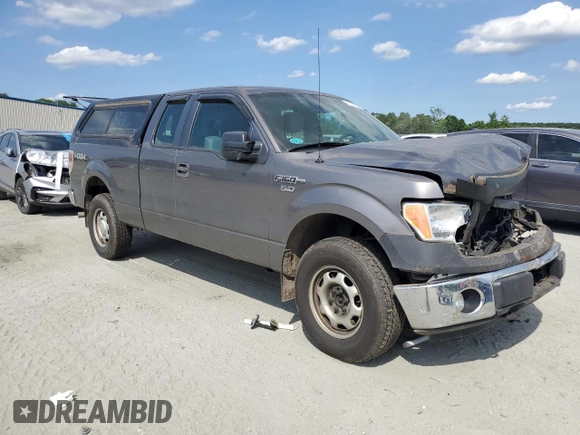 2011 Ford F-150 XL with VIN 1FTFX1EFXBFC84360, listed as a Copart auction lot 61750695 with Not provided miles and Salvage title. Bid and sale history available at DreamBid. Image 4.