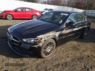 2022 Mercedes-Benz C 300 with VIN W1KAF4HB0NR052527, listed as a Copart auction lot 81367014 with 29,080 mi miles and Salvage Title. Bid and sale history available at DreamBid. Image 1.
