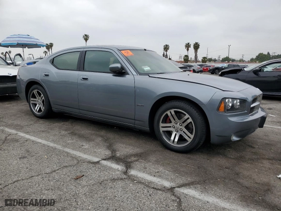 2006 Dodge Charger R/T with VIN 2B3KA53H26H334850, listed as a Copart auction lot 50911865 with 0 mi miles and Salvage Title. Bid and sale history available at carsss.com. Image 4.