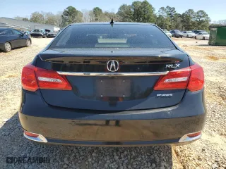 2014 Acura RLX Advance Pkg with VIN JH4KC1F97EC006085, listed as a Copart auction lot 48775915 with 172,195 mi miles and Salvage Title. Bid and sale history available at carsss.com. Image 6.