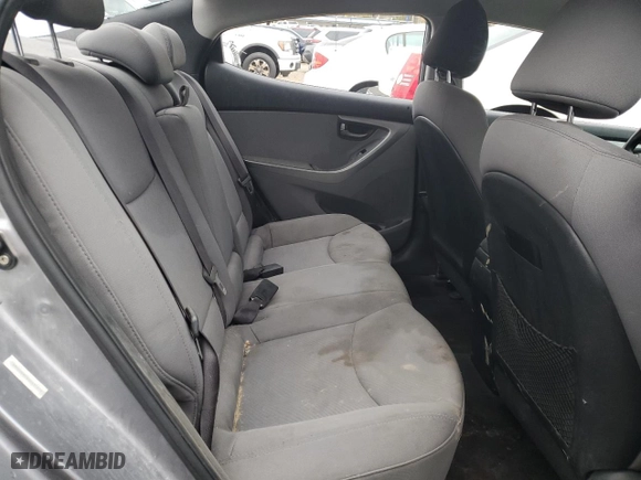 2013 Hyundai Elantra GLS PZEV with VIN KMHDH4AE8DU631679, listed as a Copart auction lot 75524573 with 0 mi miles and Salvage Title. Bid and sale history available at carsss.com. Image 10.