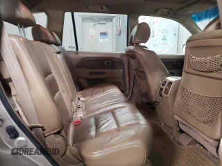 2006 Honda Pilot EX-L with VIN 2HKYF18796H516751, listed as a Copart auction lot 44558685 with 141,576 mi miles and Salvage Title. Bid and sale history available at DreamBid. Image 10.