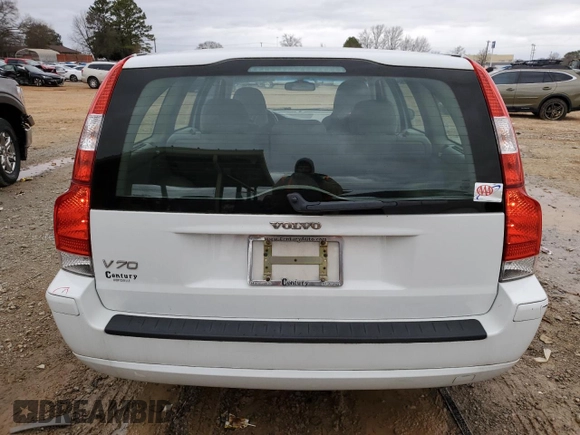 2006 Volvo V70 2.4L with VIN YV1SW612X61538308, listed as a Copart auction lot 47978905 with 199,372 mi miles and Salvage Title. Bid and sale history available at carsss.com. Image 6.