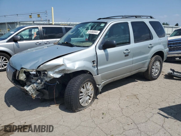 2005 Mercury Mariner Luxury z VIN 4M2YU57155DJ28005, wystawiony jako Copart lot #63460344 z przebiegiem 131 531 mil mil oraz Szkody całkowita. Historia ofert i sprzedaży dostępna na DreamBid. Obrazek 1.