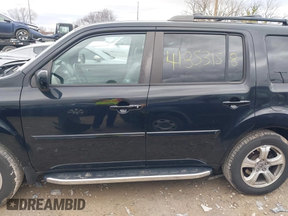 2012 Honda Pilot EX-L with VIN 5FNYF4H69CB076534, listed as a IAAI auction lot 41853158 with 189,003 mi miles. Bid and sale history available at carsss.com. Image 14.