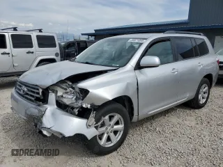 2010 Toyota Highlander with VIN 5TDBK3EH9AS027134, listed as a Copart auction lot 59971855 with Not provided miles and Salvage title. Bid and sale history available at DreamBid. Image 1.