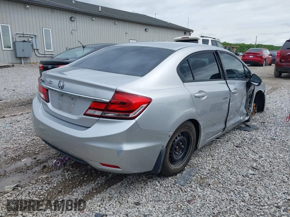 2015 Honda Civic LX with VIN 19XFB2F53FE003364, listed as a IAAI auction lot 42185226 with 150,001 mi miles and . Bid and sale history available at DreamBid. Image 4.
