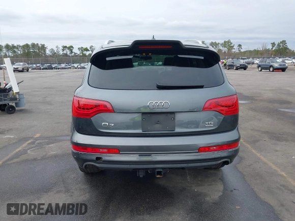 2013 Audi Q7 3.0L TDI Premium Plus with VIN WA1LMAFE0DD011857, listed as a IAAI auction lot 41537175 with 118,604 mi miles. Bid and sale history available at carsss.com. Image 16.