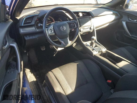 2018 Honda Civic Si Coupe with VIN 2HGFC3A5XJH752946, listed as a Copart auction lot 43460755 with 86,961 mi miles and Non Repairable. Bid and sale history available at carsss.com. Image 8.