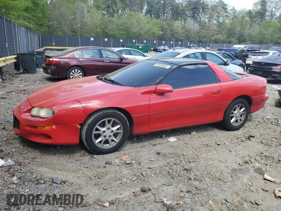 2002 Chevrolet Camaro z VIN 2G1FP22K022159501, wystawiony jako Copart lot #53638655 z przebiegiem 188 233 mil mil oraz Szkoda całkowita • Salvage title. Historia ofert i sprzedaży dostępna na DreamBid. Obrazek 1.