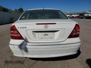 2005 Mercedes-Benz C 240 with VIN WDBRF61J15F593984, listed as a Copart auction lot 48720325 with 185,366 mi miles and Salvage Title. Bid and sale history available at DreamBid. Image 6.