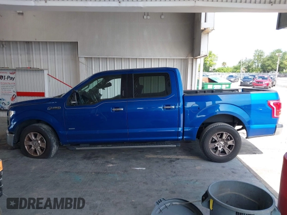 2017 Ford F-150 XL with VIN 1FTEW1CP1HKD05882, listed as a IAAI auction lot 42712432 with 129,800 mi miles and . Bid and sale history available at DreamBid. Image 15.