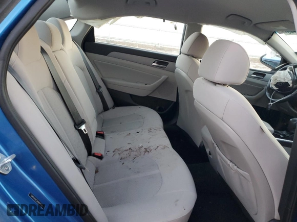 2018 Hyundai Sonata SEL with VIN 5NPE34AF3JH657838, listed as a Copart auction lot 43054945 with Not Provided miles and Salvage Title. Bid and sale history available at DreamBid. Image 10.
