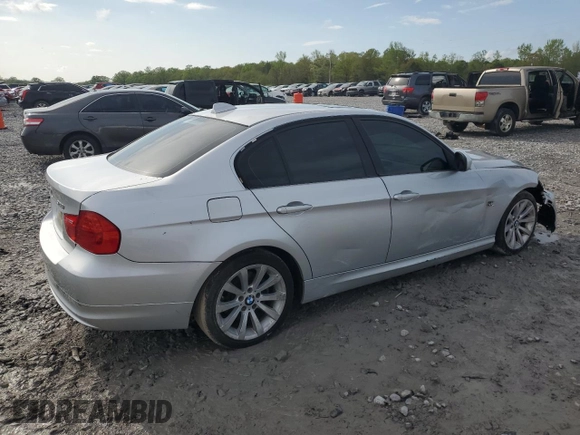 2011 BMW 3 Series 328i with VIN WBAPH7G52BNN02593, listed as a Copart auction lot 51346505 with Not provided miles and Salvage title. Bid and sale history available at DreamBid. Image 3.