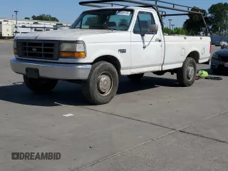 1996 Ford F-250 with VIN 2FTHF25HXTCA32365, listed as a Copart auction lot 55565135 with 373,610 mi miles and Clean Title. Bid and sale history available at carsss.com. Image 1.