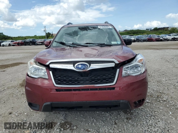 2014 Subaru Forester Premium with VIN JF2SJAEC6EH509387, listed as a Copart auction lot 61648425 with 112,653 mi miles and Salvage title. Bid and sale history available at DreamBid. Image 5.