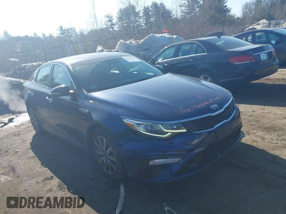 2019 Kia Optima LX with VIN 5XXGT4L36KG357154, listed as a IAAI auction lot 41764404 with 94,066 mi miles and . Bid and sale history available at carsss.com. Image 1.
