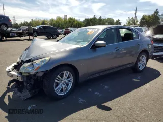 2015 Infiniti Q40 with VIN JN1CV6AR3FM521796, listed as a Copart auction lot 44780895 with 0 mi miles and Non Repairable. Bid and sale history available at carsss.com. Image 1.