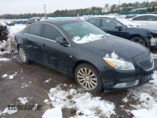 2011 Buick Regal CXL RL6 with VIN W04GU5GC4B1007234, listed as a IAAI auction lot 41550941 with 999,999 mi miles. Bid and sale history available at carsss.com. Image 1.