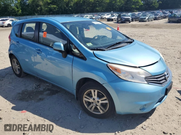 2014 Nissan Note S Plus with VIN 3N1CE2CP3EL427060, listed as a Copart auction lot 61051575 with Not provided miles and Clean title. Bid and sale history available at DreamBid. Image 4.