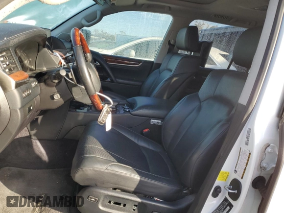 2017 Lexus LX with VIN JTJHY7AX7H4227414, listed as a Copart auction lot 83694604 with 68,205 mi miles and Salvage Title. Bid and sale history available at carsss.com. Image 7.