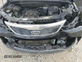 2011 Kia Sorento LX with VIN 5XYKT4A22BG054386, listed as a Copart auction lot 85005104 with 182,281 mi miles and Salvage Title. Bid and sale history available at carsss.com. Image 12.