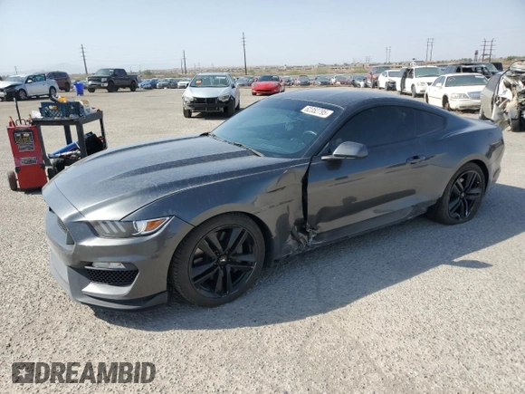 2017 Ford Mustang EcoBoost with VIN 1FA6P8TH8H5302842, listed as a Copart auction lot 62352795 with 107,165 mi miles and Salvage title. Bid and sale history available at DreamBid. Image 1.